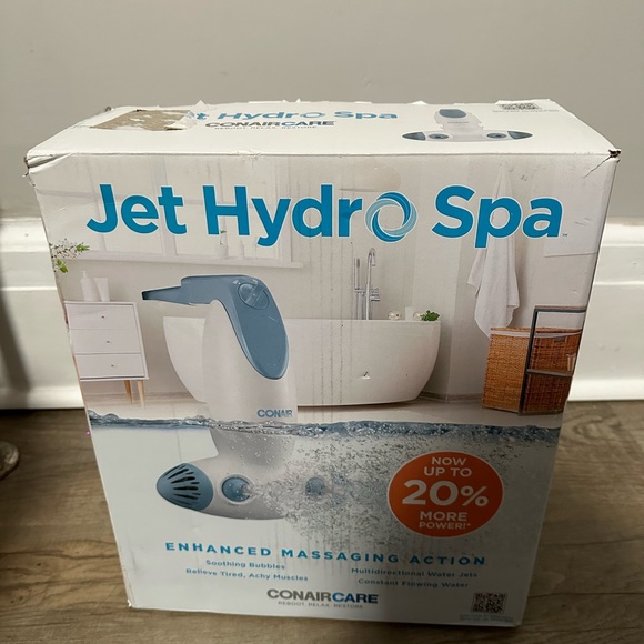 Conair Portable Bath Spa with Dual Hydro Jets for Tub, Bath Spa Jet for Tub new - Picture 8 of 9